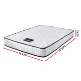 Giselle Bedding Peyton Pocket Spring Mattress 21cm Thick Queen