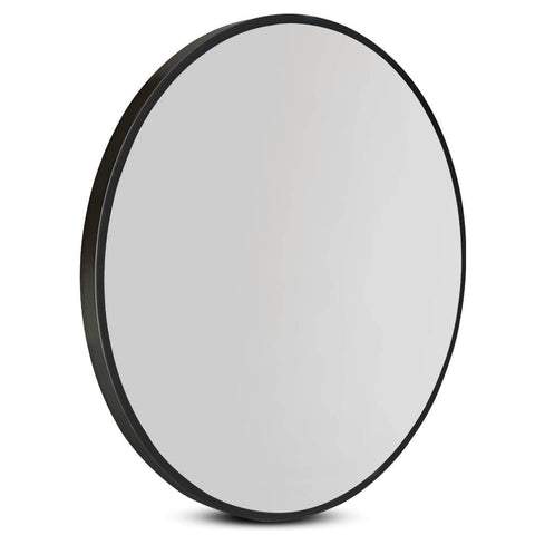 Embellir Round Wall Mirror 50cm Makeup Bathroom Mirror Frameless