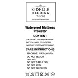 Giselle Bedding Giselle Bedding Bamboo Mattress Protector Double