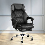 Artiss Office Chair Gaming Computer Executive Chairs Leather Seat Recliner