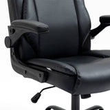 Artiss Office Chair Leather Computer Desk Chairs Executive Gaming Study Black