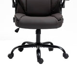 Artiss Office Chair Gaming Computer Executive Chairs Leather Tilt Swivel Brown