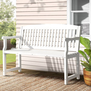 Gardeon Outdoor Garden Bench Seat Wooden Chair Patio Furniture Timber Lounge