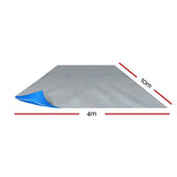 Aquabuddy 10M X 4M Solar Swimming Pool Cover Blue