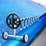 Aquabuddy Solar Pool Cover Covers Roller Blanket 400 Micron Swimming Bubble