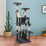 i.Pet Cat Tree 171cm Trees Scratching Post Scratcher Tower Condo House Furniture Wood