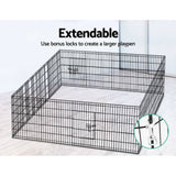 i.Pet Pet Dog Playpen 2X30" 8 Panel Puppy Exercise Cage Enclosure Fence