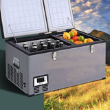 Glacio Camping Fridge 80L Portable Bar Fridges Freezer 12V/24V/240V