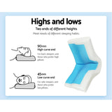 Giselle Memory Foam Pillow Neck Pillows Contour Rebound Cushion Cool Gel Support