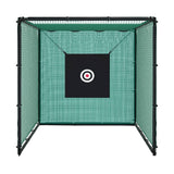 Golf Practice Cage 3M Hitting Net with Steel Frame Football Baseball Training