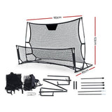 Everfit Portable Soccer Rebounder Net Volley Training Football Goal Pass Trainer