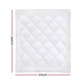 Giselle Bedding King Size 700GSM Microfibre Bamboo Microfiber Quilt