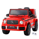 Kids Ride On Car Electric Mercedes-Benz Licensed Toys 12V Battery Red Cars AMG63