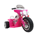 Rigo Kids Ride On Motorcycle Motorbike Car Harley Style Electric Toy Police Bike