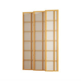 Artiss Room Divider Screen Privacy Wood Dividers Stand 6 Panel Nova Natural