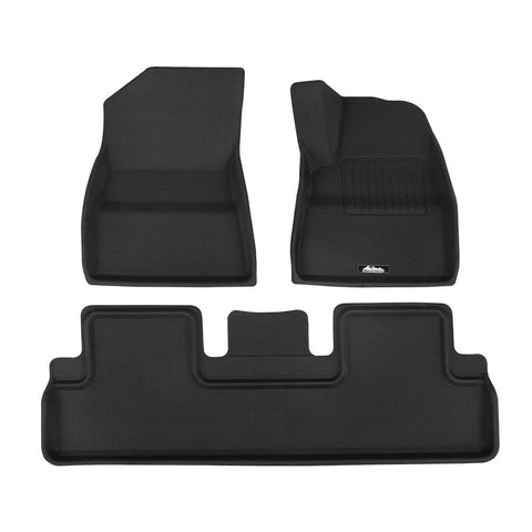 Weisshorn Tesla Model 3 Car Rubber Floor Mats Front & Rear 2021-2022