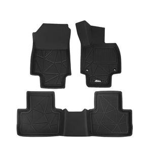 Weisshorn TOYOTA RAV4 Car Rubber Floor Mats Front & Rear 2019-2022