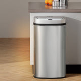 Devanti Sensor Bin 60L Motion Rubbish Stainless Trash Can Automatic Touch Free