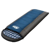 Weisshorn Sleeping Bag Bags Single Camping Hiking -20°C to 10°C Tent Winter Thermal Navy