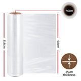 400MX50CM Stretch Film Shrink Wrap Rolls Protect Package Material Home Warehouse