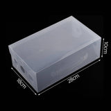 Artiss Set of 20 Clear Shoe Box Foldable Transparent Shoe Storage Stackable Case