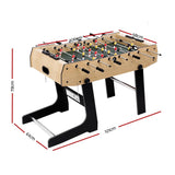 4FT Foldable Soccer Table Tables Balls Foosball Football Game Home Party Gift