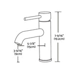 Cefito Basin Mixer Tap Faucet Black