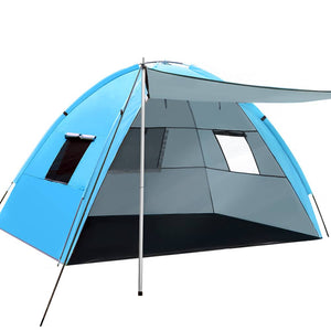 Weisshorn Camping Tent Beach Tents Hiking Sun Shade Shelter Fishing 2-4 Person