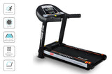 Everfit Electric Treadmill 45cm Incline Running Home Gym Fitness Machine Black