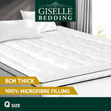 Giselle Bedding Mattress Topper Pillowtop - Queen