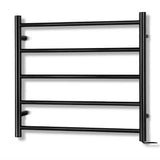 Devanti Heated Towel Rail Electric Warmer Heater Rails Holder Rack Wall Mounted