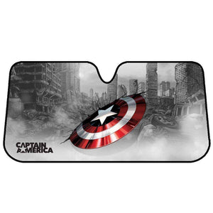 Marvel Avengers Sun Shade [150cm x 70cm] - CAPTAIN AMERICA