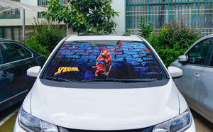 Marvel Avengers Sun Shade [150cm x 70cm] - SPIDER-MAN