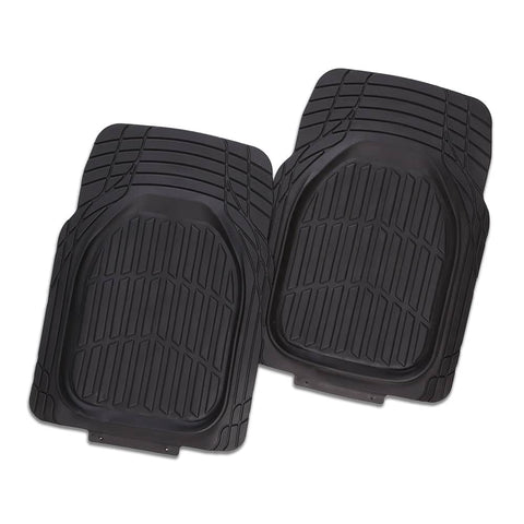 CMT Car Mats TUFF 2 Piece Rubber Black