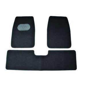 ASTRO 3-Piece Car Mat - BLACK [Carpet]