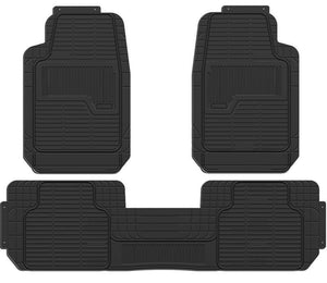 Atlantic 3-Piece Car Mat - Black