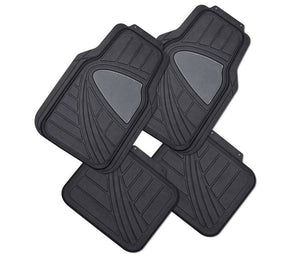 GALAXY 4-Piece Car Mat - BLACK [Rubber]