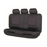 UNIVERSAL REAR SEAT COVERS SIZE 06/08S BLACK EL TORO SERIES II