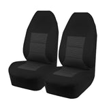 Universal Premium Front Seat Covers Size 60/25 | Black