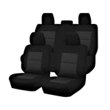 Premium Jacquard Seat Covers - For Toyota Tacoma Workmate Dual Cab (2016-2022)