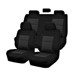 Premium Jacquard Seat Covers - For Toyota Tacoma Dual Cab (2005-2016)