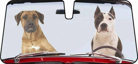 Premium Sun Shade [148cm x 68cm] - 2 DOGS