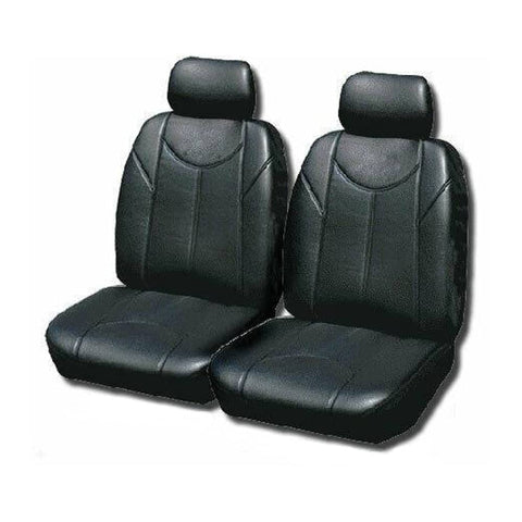 Leather Look Car Seat Covers For Ford Territory 2004-2020 | Grey