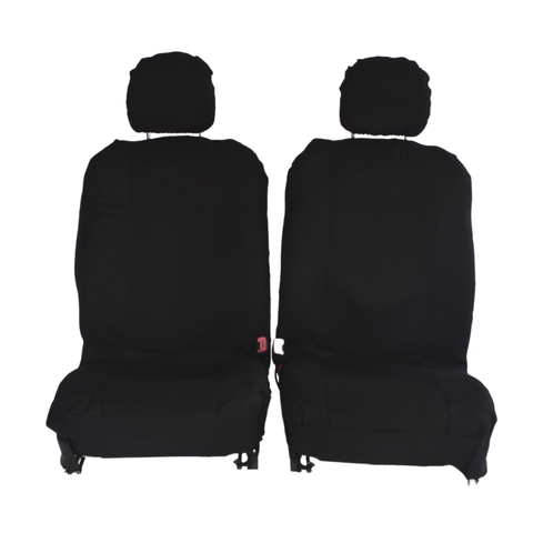 Challenger Canvas Seat Covers - For Mitsubishi Triton Dual Cab (2006-2020)