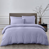 Royal Comfort 2000TC Quilt Cover Set Bamboo Cooling Hypoallergenic Breathable - King - Lilac Grey