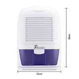 Pursonic 1500ML Clean Air Max Dehumidifier Portable Electric Office Home White