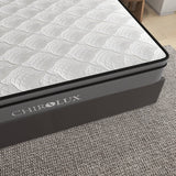 Chiro Lux Cooling Latex Foam Pocket Spring Mattress 5 Zone Medium Firmness 34cm - Queen