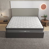 Chiro Lux Cooling Latex Foam Pocket Spring Mattress 5 Zone Medium Firmness 34cm - Queen