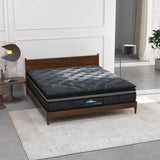 Cloud Zone Double Layer Euro Top Pocket Spring Mattress Plush Medium Firm 34cm - King Single