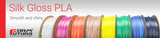 PLA Filament Silk Gloss PLA 1.75mm 750 gram Brilliant Beige 3D Printer Filament